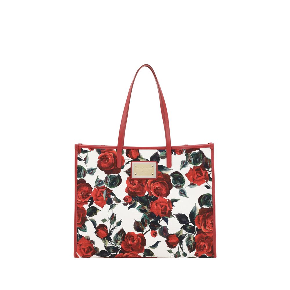 Çiçek desenli Dolce & Gabbana tote çanta